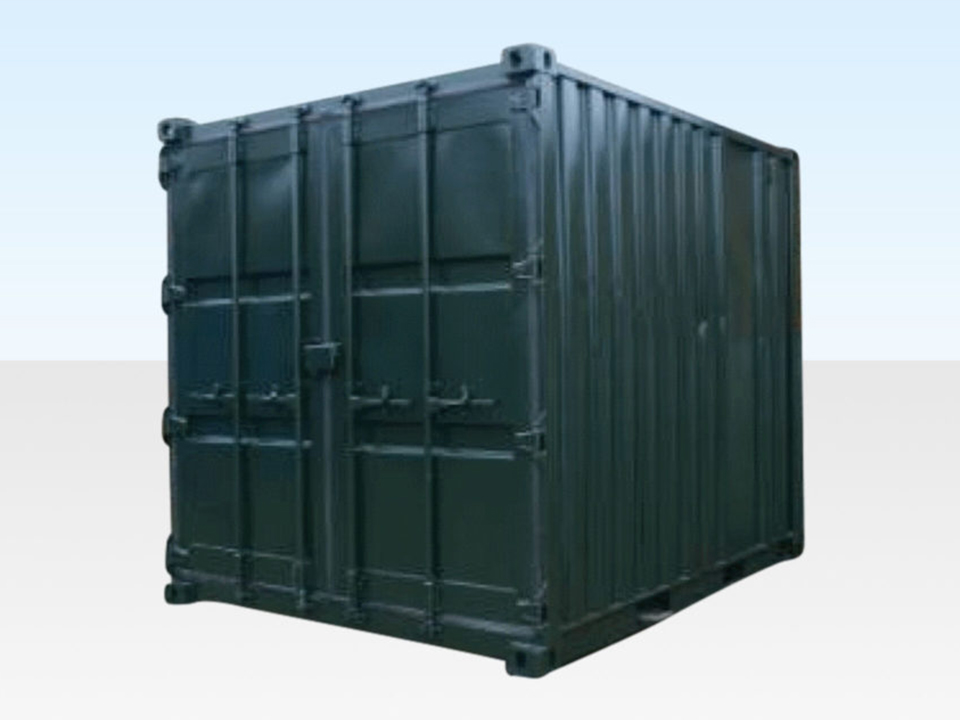 10-Fuß gebrauchter Container – umgebaut & wasserdicht für Lagerzwecke