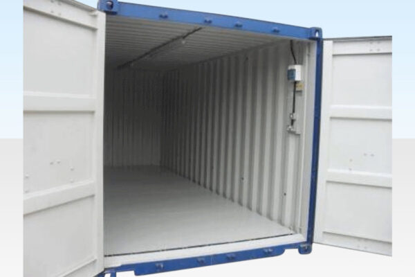 20 Fuß x 8 Fuß Lagercontainer mit Flachboden und Auffangwanne