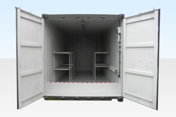 20 Fuß Container mit erhöhter Auffangwanne – Gefahrstoff-Lagercontainer – Neu (One Trip) - Image 2