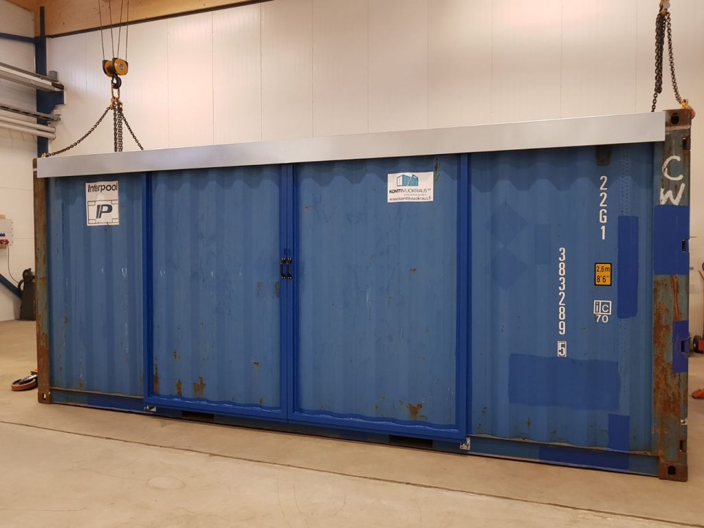 20 Fuß High Cube Container – 9 Fuß 6 Zoll hoch – Mit Schiebetür – Neu & Wind-/Wasserdicht - Image 2