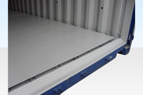 20 Fuß x 8 Fuß Lagercontainer mit Flachboden und Auffangwanne - Image 2