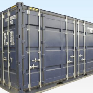 20 Fuß High Cube Seecontainer – 2,90 m hoch – Neu – Für IBC-Lagerung – Mit Seiten- & Stirntür – Corten-Stahl