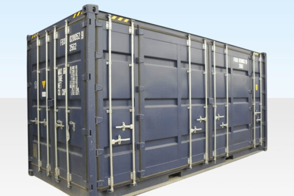 20 Fuß High Cube Seecontainer – 2,90 m hoch – Neu – Für IBC-Lagerung – Mit Seiten- & Stirntür – Corten-Stahl