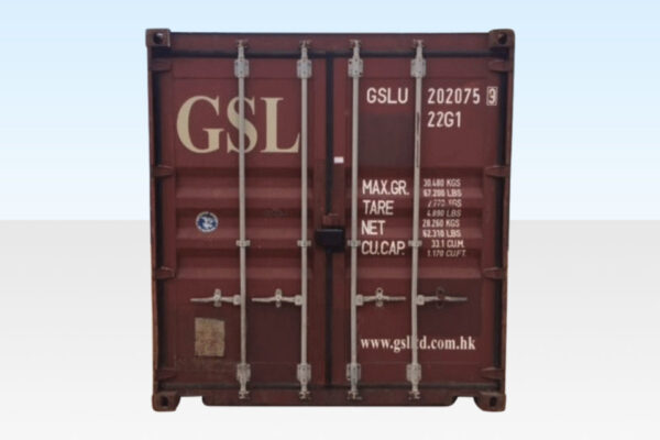 20 Fuß Gebraucht – Cargo-Worthy Lagercontainer – Wind- & Wasserdicht – Dry Van - Image 2