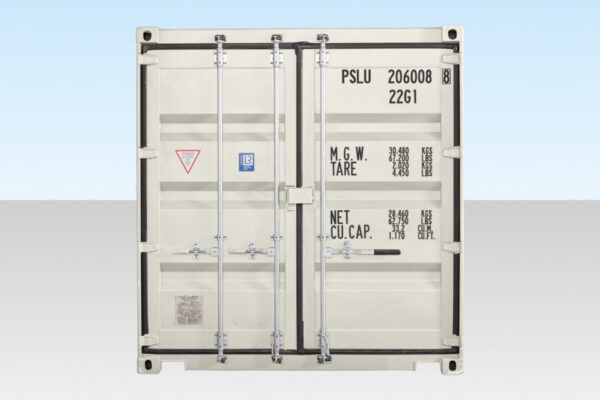 20 Fuß Versandcontainer (Einweg) – Weiß – Neu - Image 4