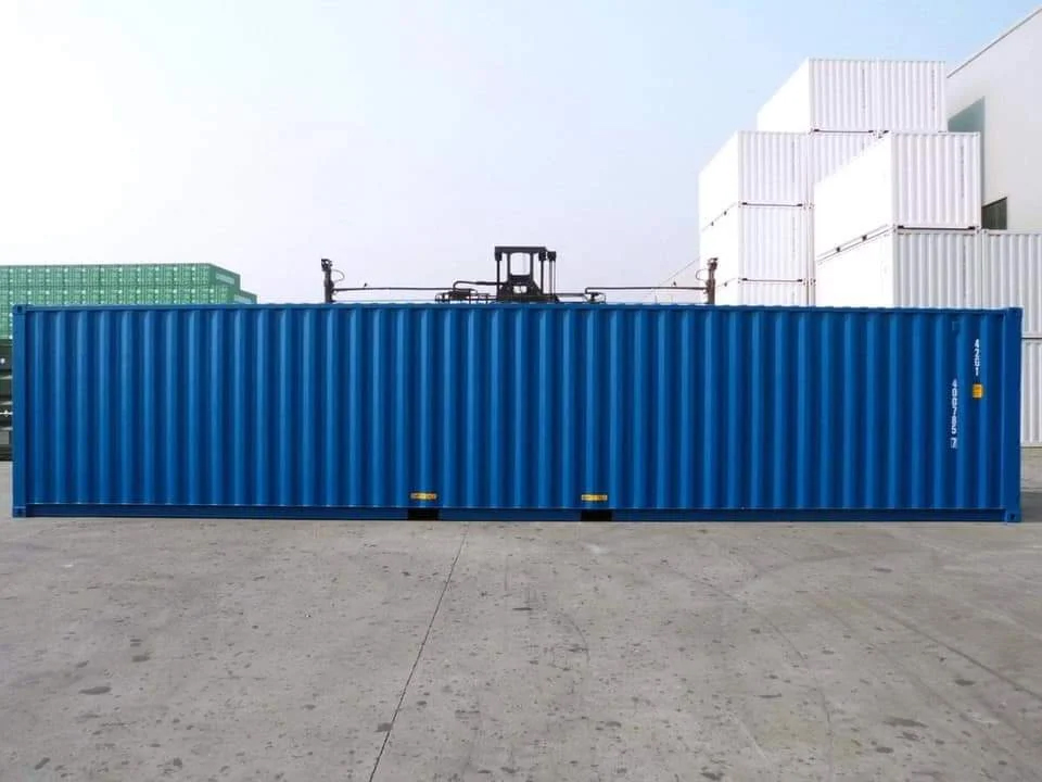 40 Fuß High Cube Einwegcontainer mit kompletter Seitenöffnung