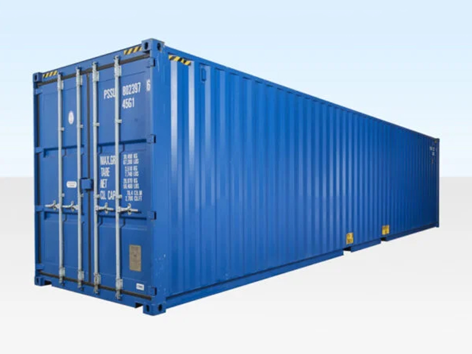 40 Fuß High Cube Einwegcontainer (9 Fuß 6 Zoll hoch)