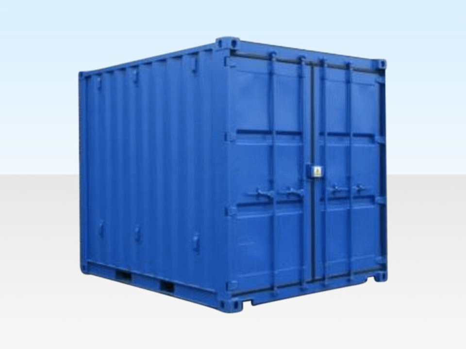 10 Fuß x 8 Fuß Gefahrstoffcontainer mit erhöhter Auffangwanne – Neu (nur einmal für den Seetransport genutzt) – ISO-konform - Image 3