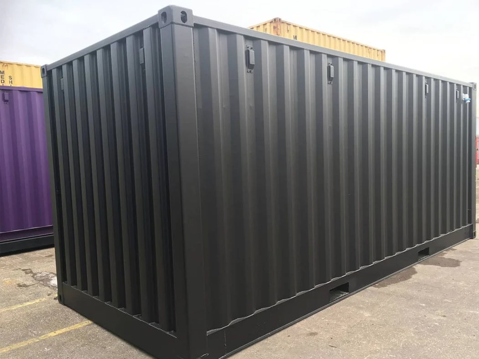 20 Fuß Gebrauchtcontainer mit seitlichem Zugang – Wind- und Wasserdicht