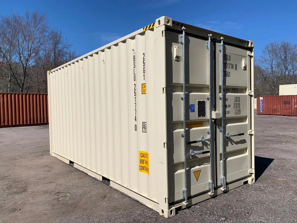 20 Fuß Einwegcontainer – Neuwertig mit leichten Gebrauchsspuren