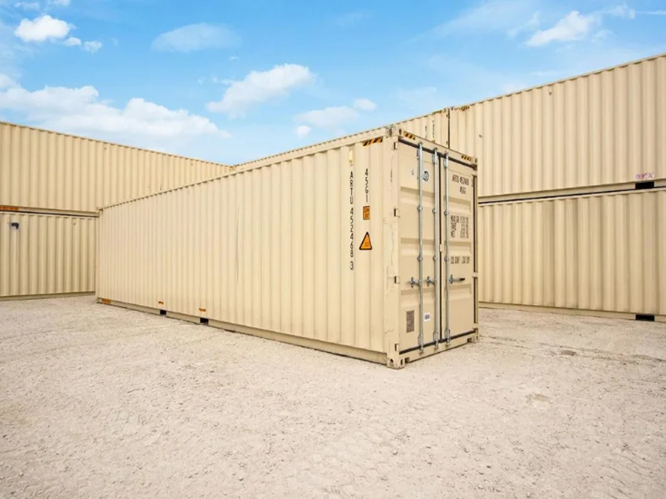 40 Fuß High Cube Stahlcontainer – Einwegcontainer mit Doppeltüren