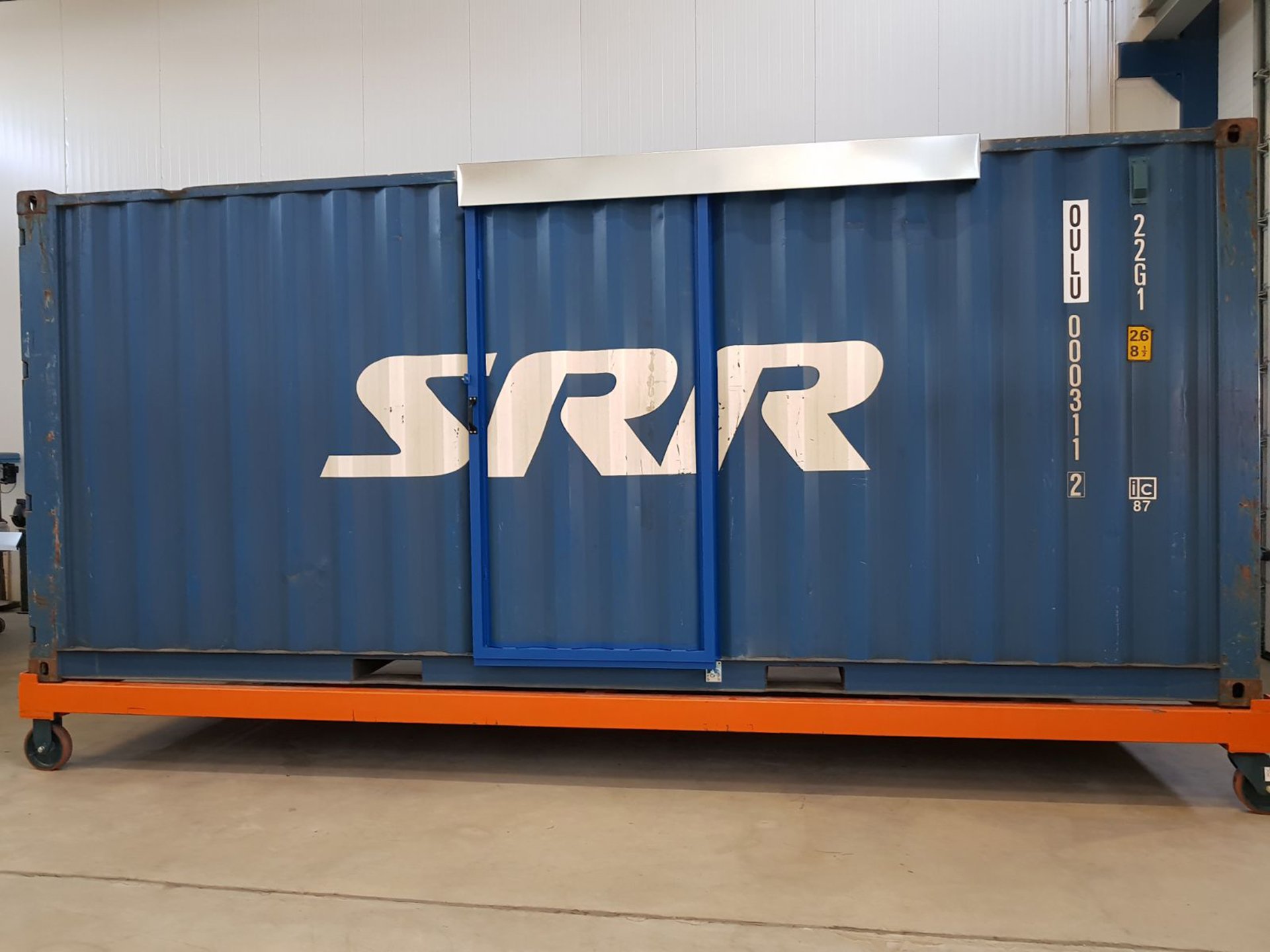 20 Fuß High Cube Container – 9 Fuß 6 Zoll hoch – Mit Schiebetür – Neu & Wind-/Wasserdicht - Image 4