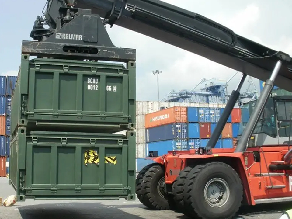 Open-Top container mit halber Höhe – für Schüttguttransporte - Image 2