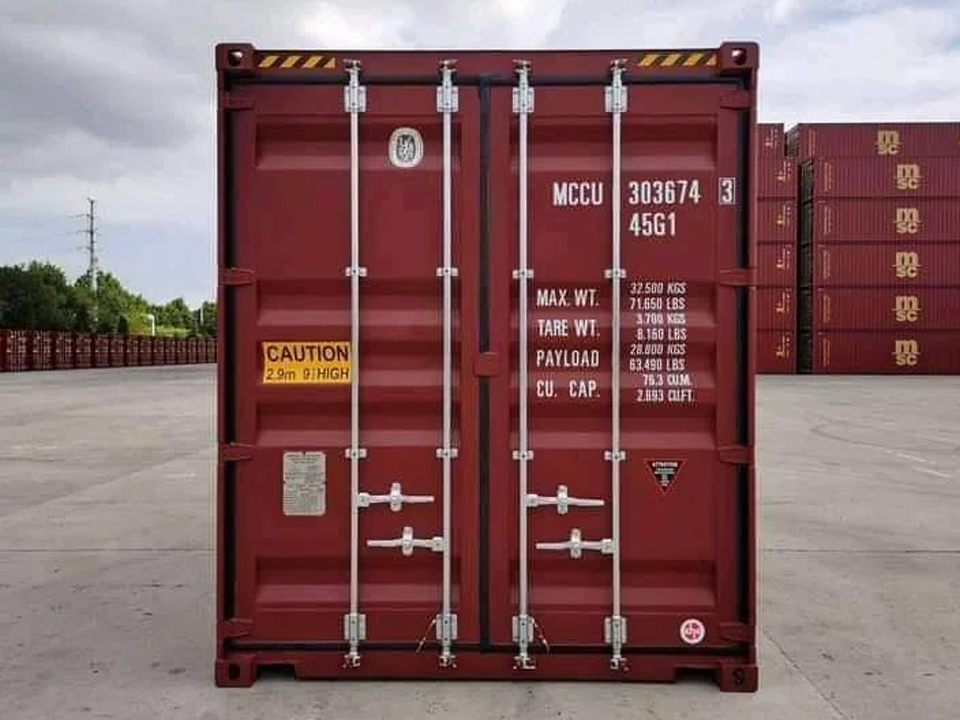 20 Fuß x 8 Fuß gebrauchter Seecontainer – Cargo-worthy Dry Van - Image 2