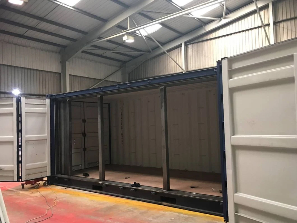 20 Fuß Gebrauchtcontainer mit seitlichem Zugang – Wind- und Wasserdicht - Image 2