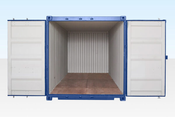 20 Fuß Versandcontainer (Einweg) – Blau - Image 4