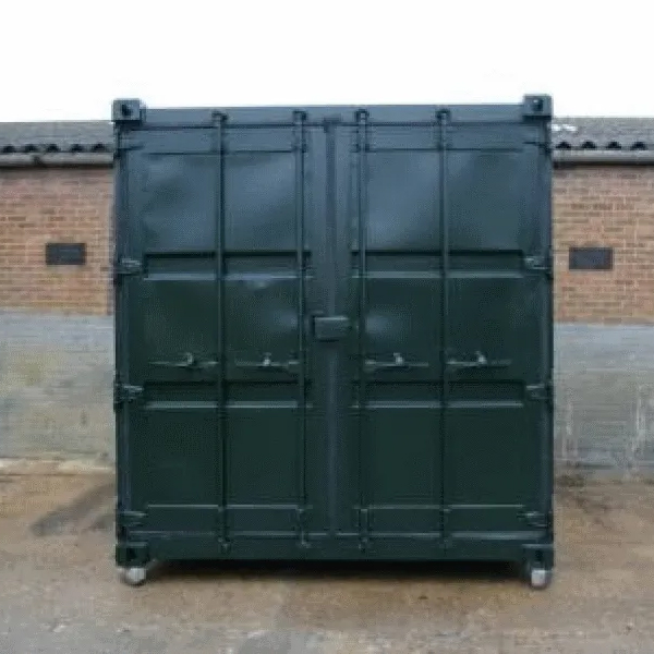 10 Fuß x 8 Fuß Container – Gebraucht & zugeschnitten – Wind- & wasserdicht – Stahl – Lagercontainer - Image 4