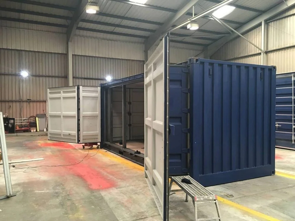 20 Fuß Gebrauchtcontainer mit seitlichem Zugang – Wind- und Wasserdicht - Image 3