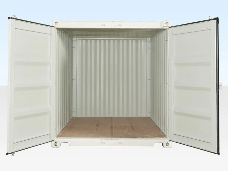 10-Fuß Versandcontainer (neu, One Trip) – Weiß (RAL 9003), ISO-zertifiziert - Image 5