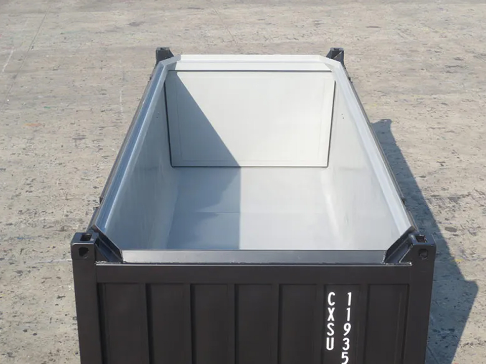 Open-Top container mit halber Höhe – für Schüttguttransporte - Image 4